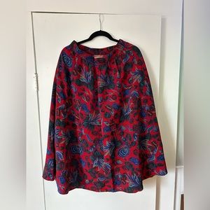 VINTAGE Worthington midi floral skirt